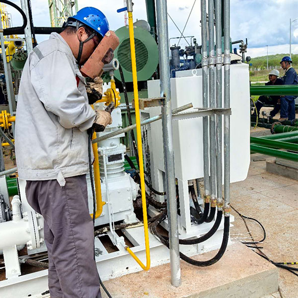 玻利維亞穆通鋼廠維保項(xiàng)目-LNG放散管制作安裝