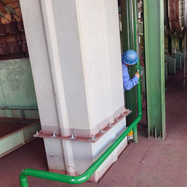 玻利維亞穆通鋼廠維保項(xiàng)目-球團(tuán)區(qū)管路改造